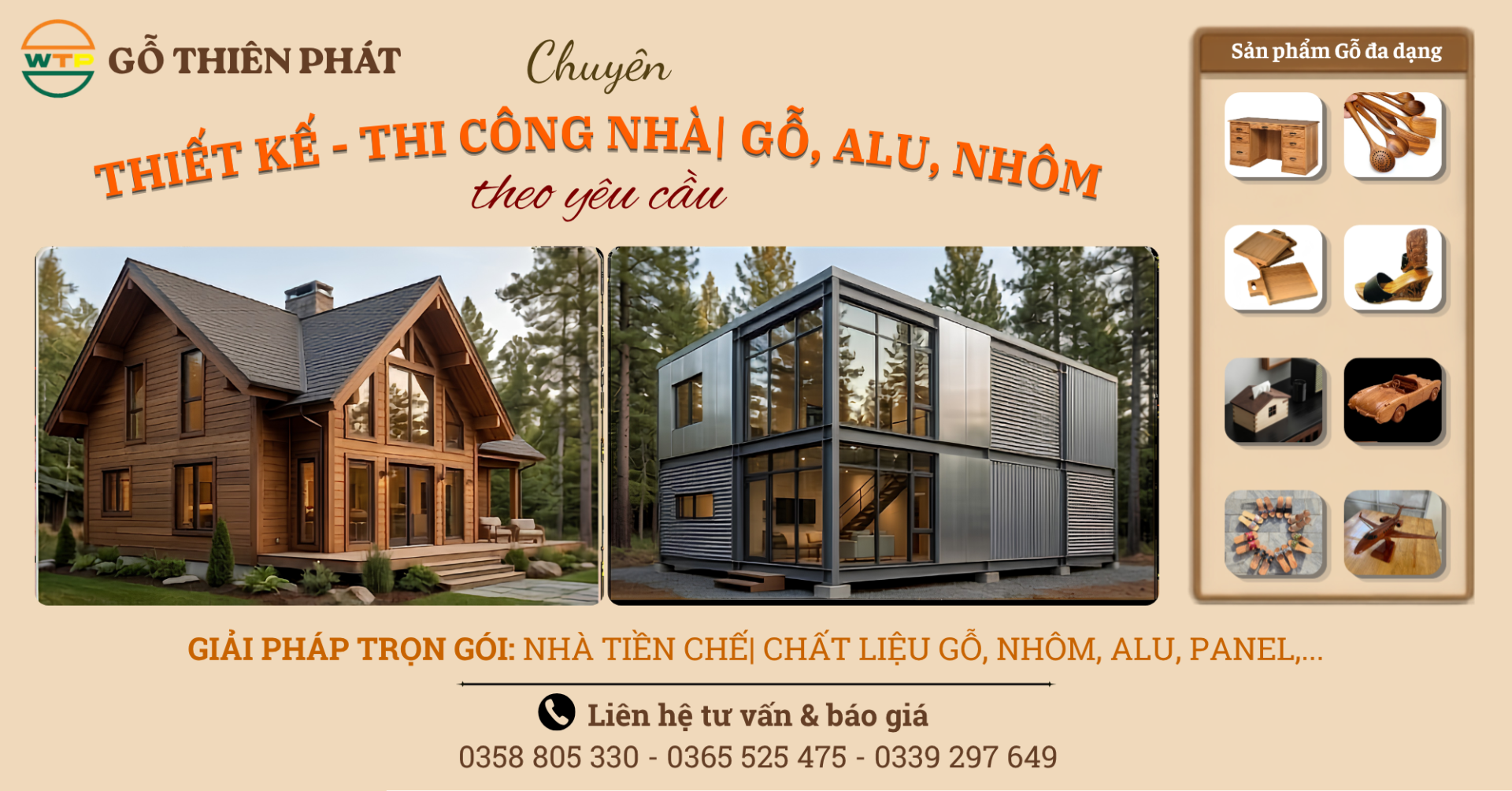 CÔNG TY TNHH SẢN XUẤT VÀ DỊCH VỤ GỖ THIÊN PHÁT