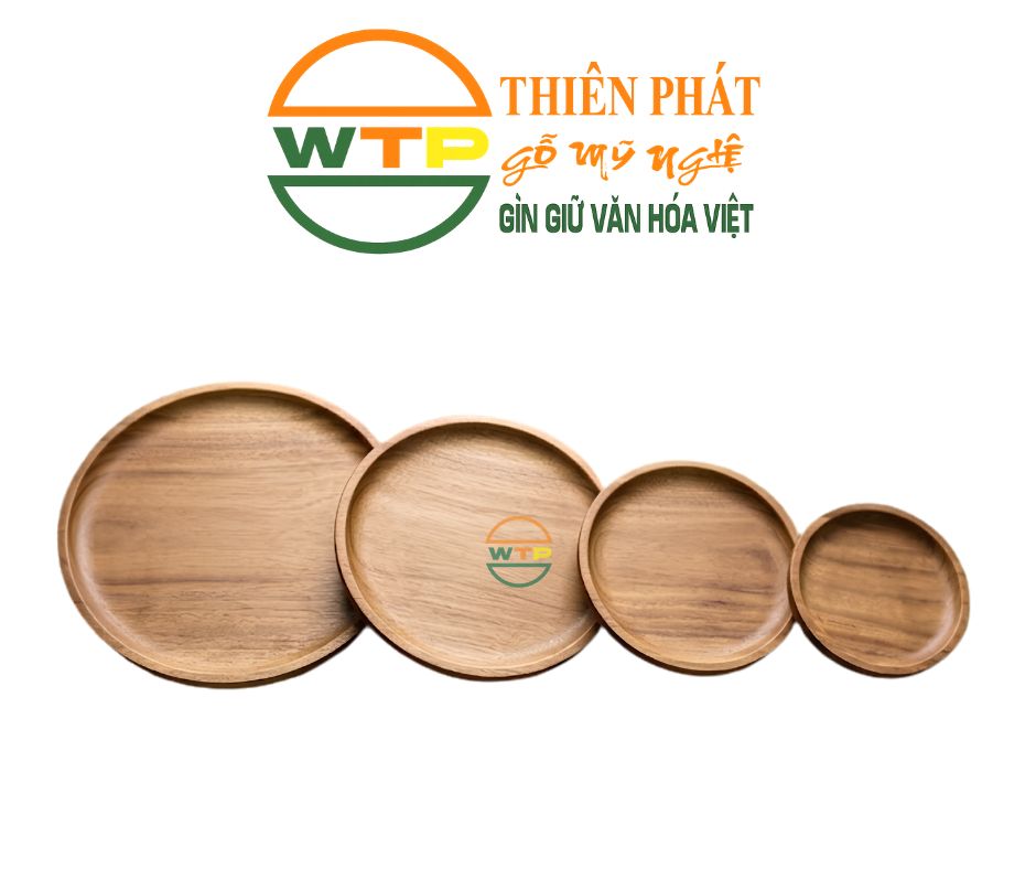 Đĩa Gỗ Hình Tròn