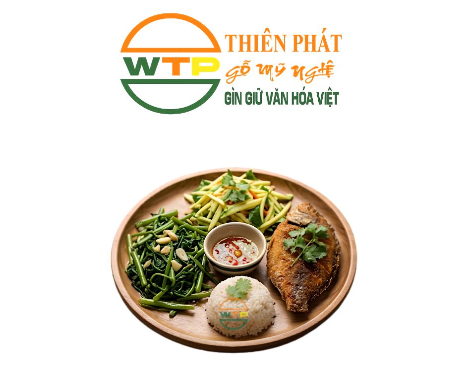 Đĩa Gỗ Hình Tròn