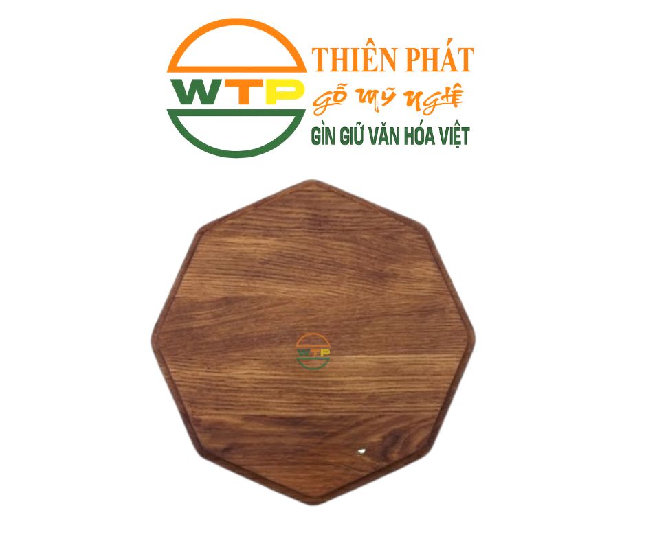 Khay Gỗ Đa Giác Phong Cách Rustic