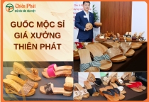 Guốc mộc sỉ giá xưởng Thiên Phát - Nguồn guốc gỗ lớn | Giao nhanh