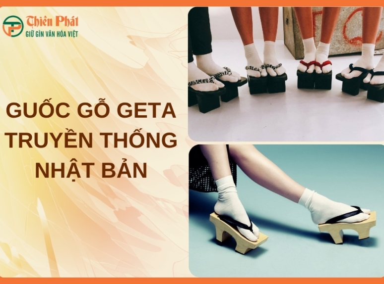 Guốc gỗ Geta Nhật Bản - Từ nét truyền thống đến phong cách hiện đại