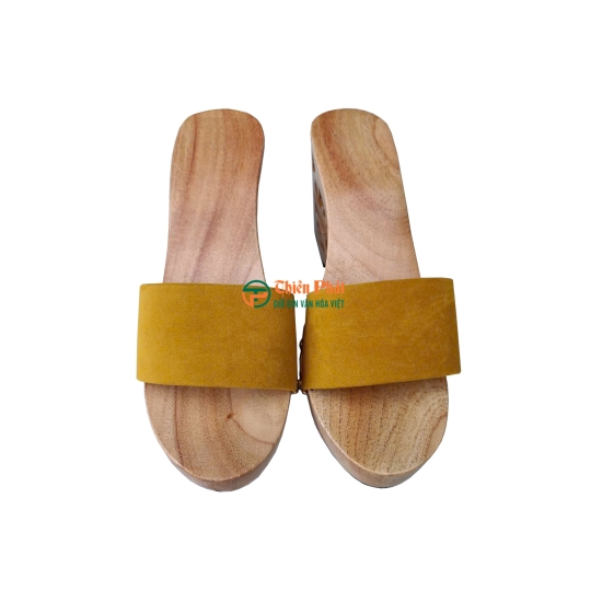 GUỐC GỖ CAO GÓT 10CM LỌNG HOA VĂN VN01