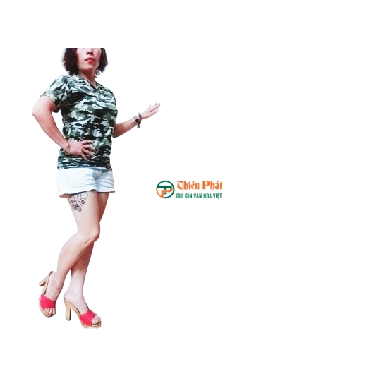 Guốc Gỗ Gót Trụ 12cm VN05