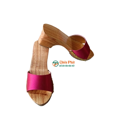 GUỐC GỖ CAO 7CM QUAI LỤA VN02