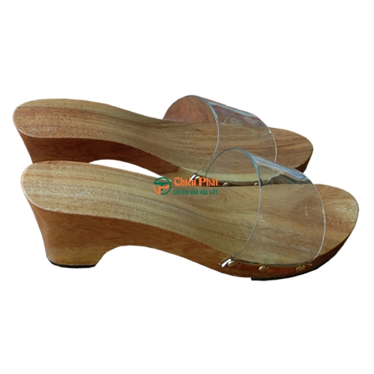 GUỐC GỖ CAO 7CM QUAI LỤA VN03