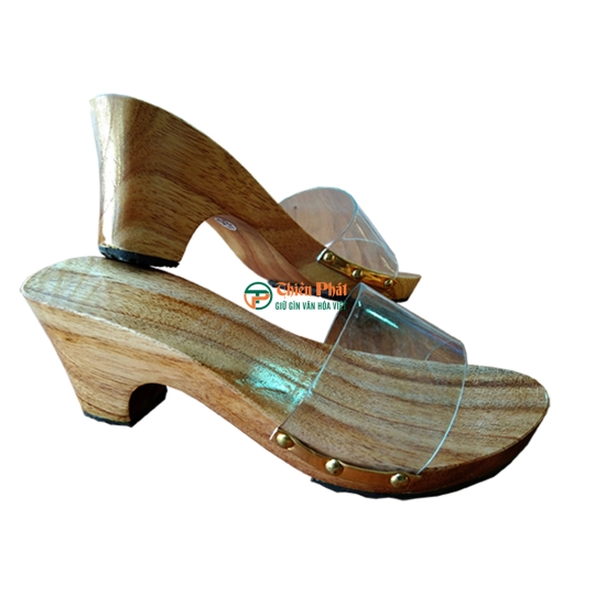 GUỐC GỖ CAO 7CM QUAI LỤA VN03