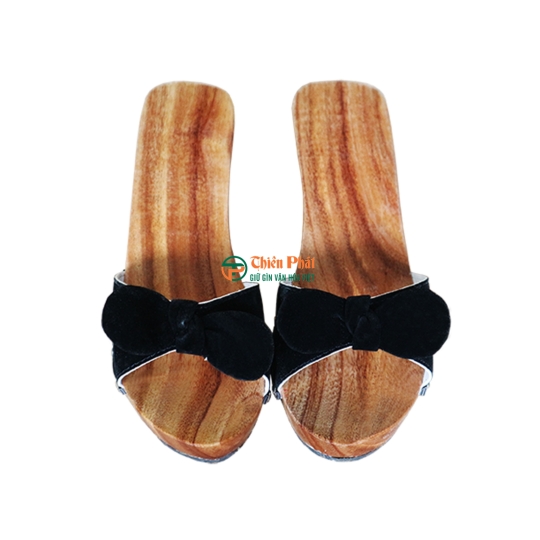 GUỐC GỖ CAO 7CM QUAI LỤA VN04