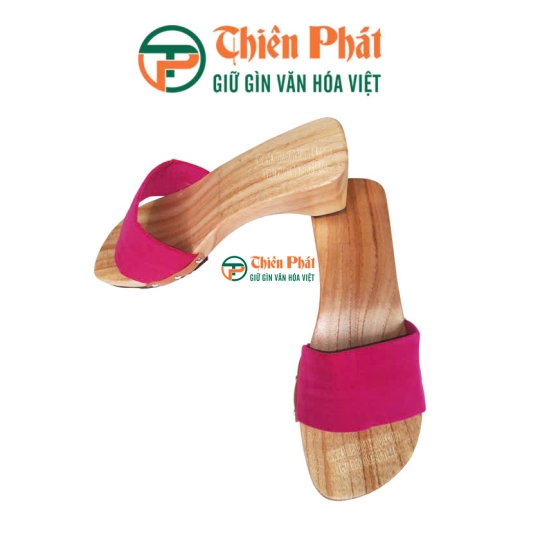 GUỐC GỖ CAO 5CM QUAI LỤA VN01