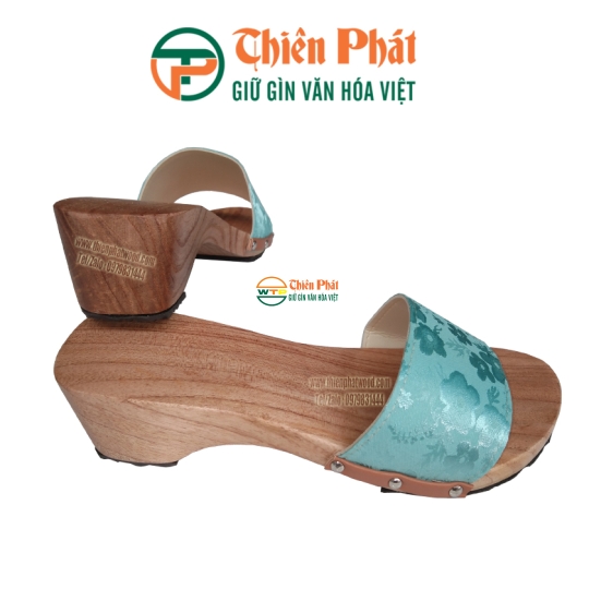 GUỐC GỖ CAO 5CM QUAI LỤA VN02