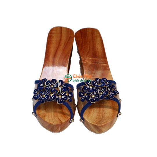 GUỐC GỖ CAO GÓT CHẠM KHẮC QUÊ HƯƠNG VN10