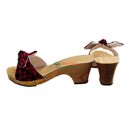 GUỐC GỖ CAO 7CM QUAI LỤA VN05