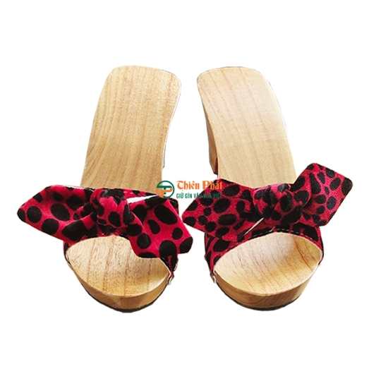 GUỐC GỖ CAO 7CM QUAI LỤA VN05