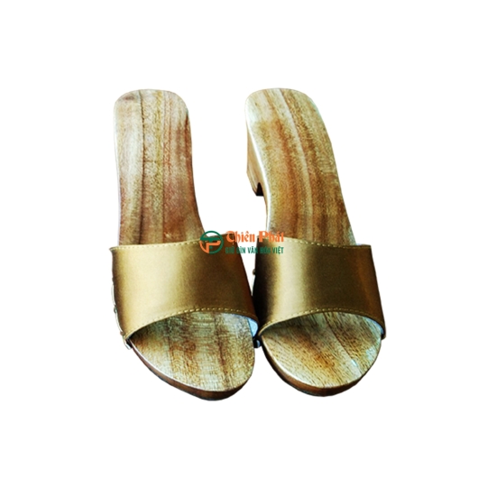 GUỐC GỖ CAO 7CM QUAI LỤA VN06