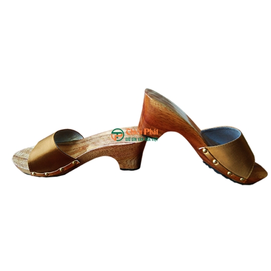 GUỐC GỖ CAO 7CM QUAI LỤA VN06