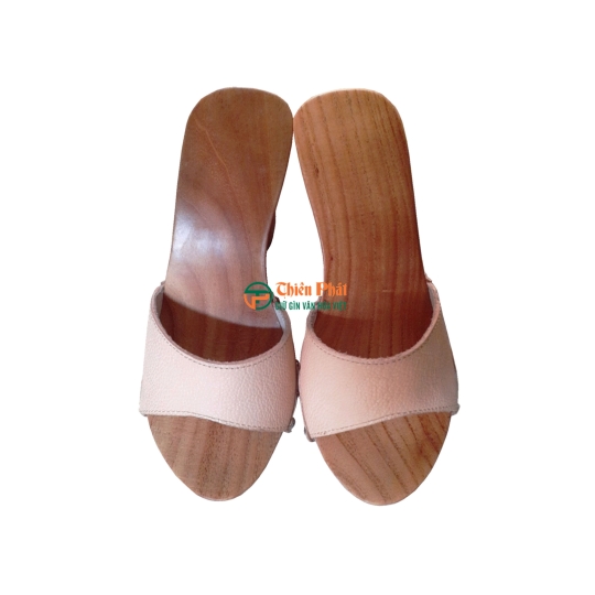 GUỐC GỖ CAO GÓT 9CM CHẠM HOA VN03