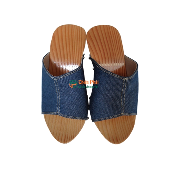 Guốc Gỗ Cao Gót 12cm Thiết Kế Lọng Bụng VN02