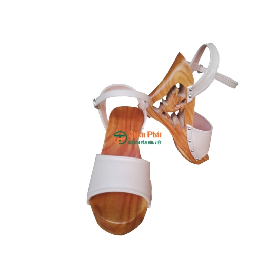 Guốc Gỗ Quai Hậu Chạm Phượng Hoàng VN01