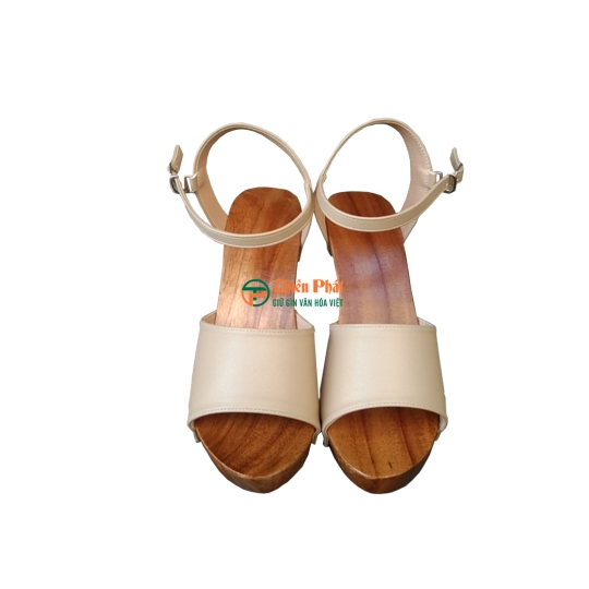 Guốc Gỗ Quai Hậu Chạm Phượng Hoàng VN01