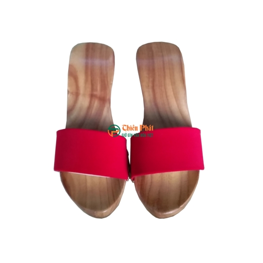 Guốc Gỗ Cao Gót 10cm Chạm Phượng Hoàng VN03