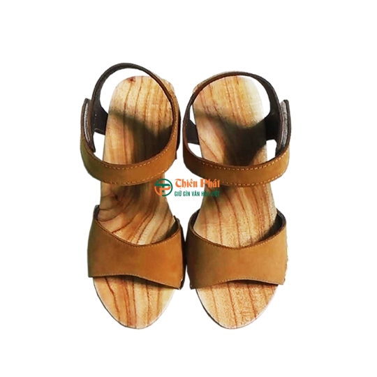 Guốc Gỗ Quai Hậu Chạm Phượng Hoàng VN02