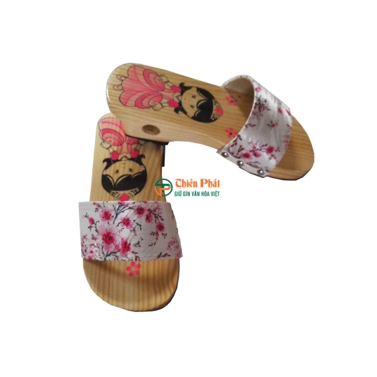 Guốc Gỗ Trẻ Em Họa Tiết Dễ Thương – Bé Mang Là Mê