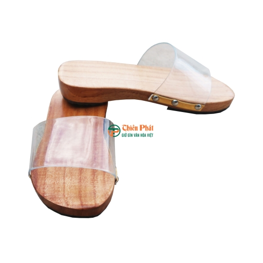 Guốc Gỗ Trẻ Em Họa Tiết Dễ Thương VN07