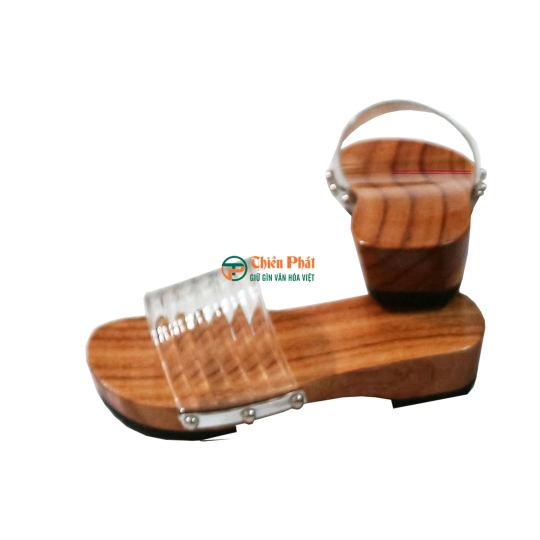 Guốc Gỗ Trẻ Em Họa Tiết Dễ Thương VN15