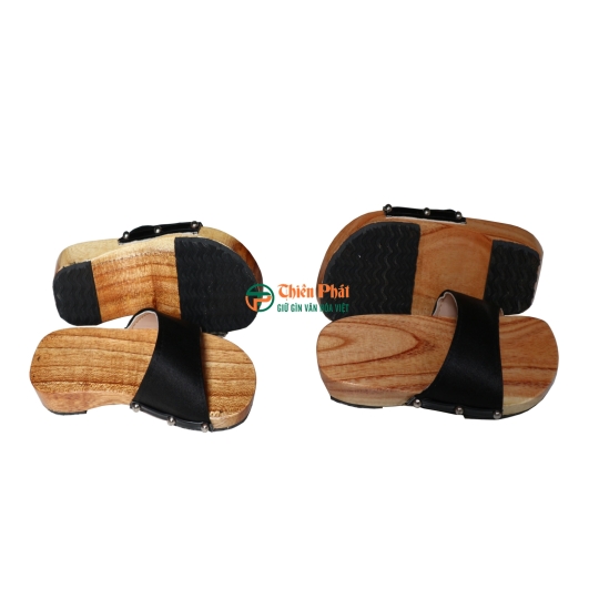 Guốc Gỗ Trẻ Em Họa Tiết Dễ Thương VN16