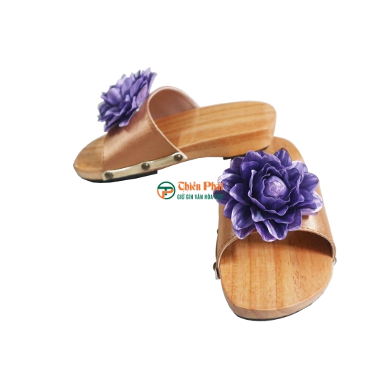 Guốc Gỗ Trẻ Em Họa Tiết Dễ Thương VN17