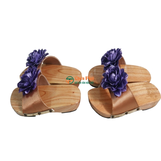 Guốc Gỗ Trẻ Em Họa Tiết Dễ Thương VN17