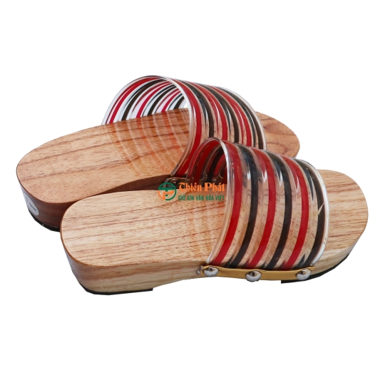 Guốc Gỗ Trẻ Em Họa Tiết Dễ Thương VN09