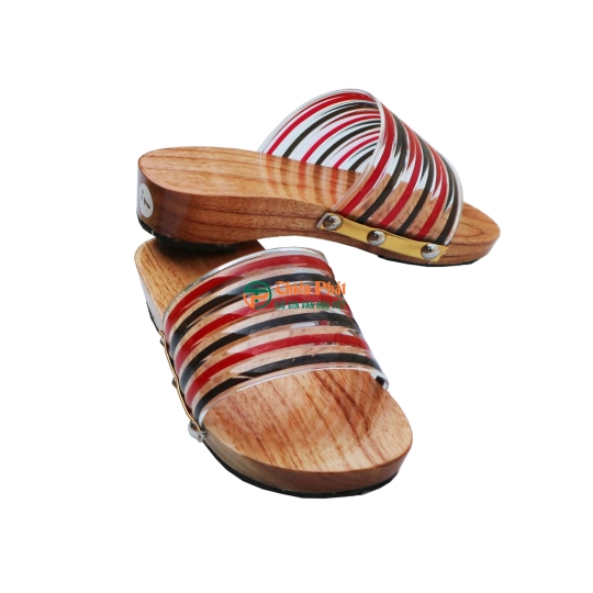 Guốc Gỗ Trẻ Em Họa Tiết Dễ Thương VN09