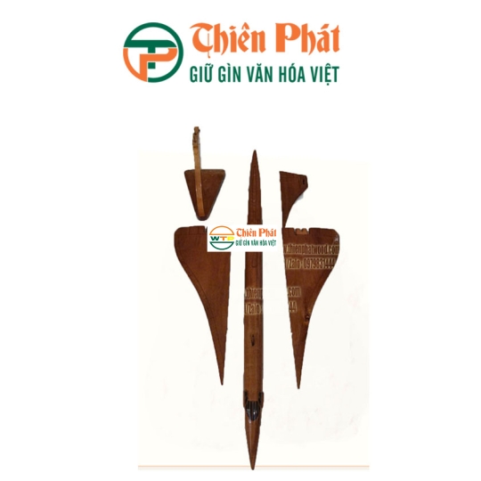 Mô hình máy bay gỗ siêu thanh Concorde - Gỗ căm xe 