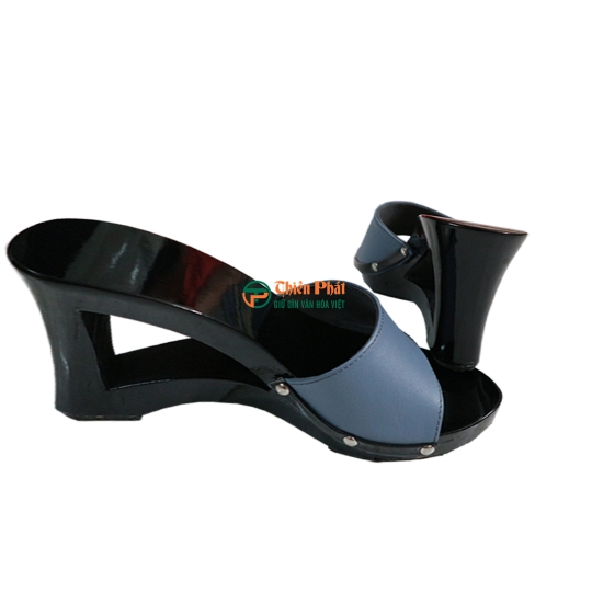 Guốc Gỗ Cao Gót 10cm Thiết Kế Gót Rỗng VN02