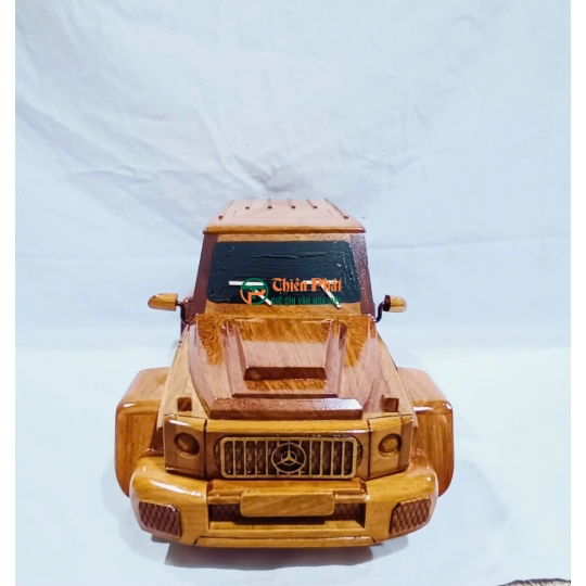 Mô hình xe ô tô SUV gỗ thủ công cao cấp, sang trọng