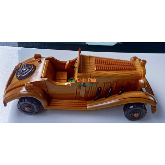 Mô hình xe hơi cổ điển Roadster gỗ