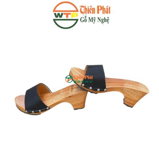 GUỐC GỖ CAO 7CM QUAI LỤA VN01