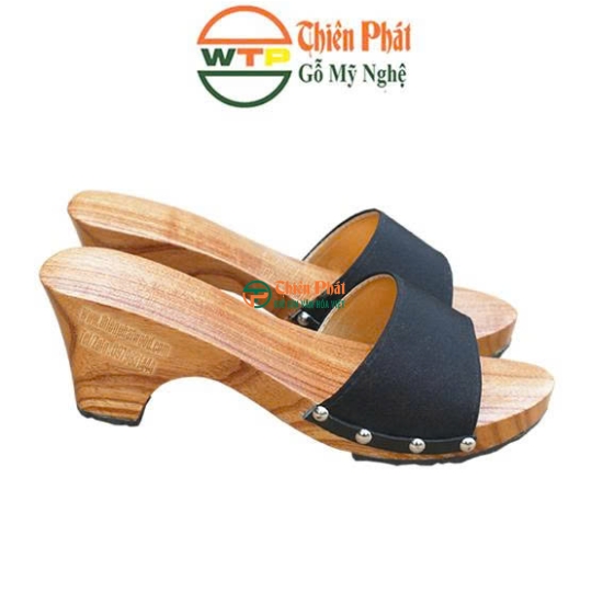 GUỐC GỖ CAO 7CM QUAI LỤA VN01