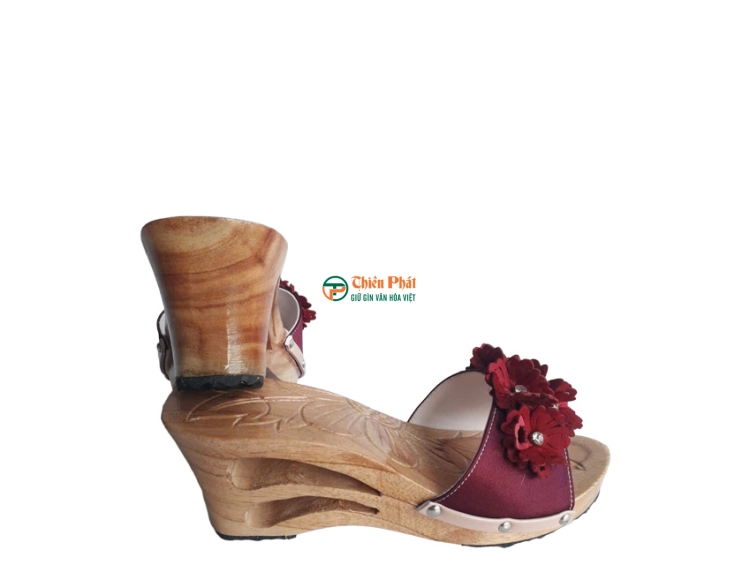 GUỐC GỖ 2 GIỌT NƯỚC CAO 7CM 