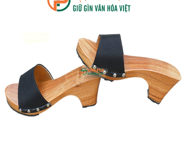 GUỐC GỖ CAO 5CM QUAI LỤA VN02