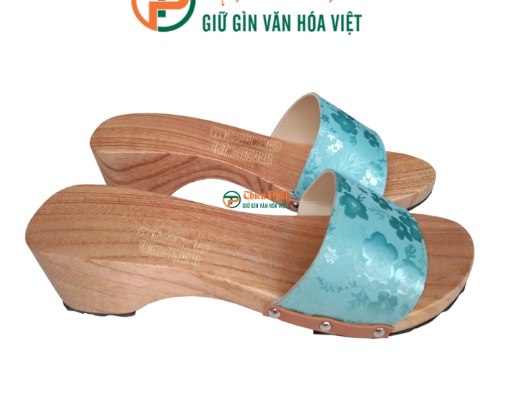 GUỐC GỖ CAO 5CM QUAI LỤA VN02