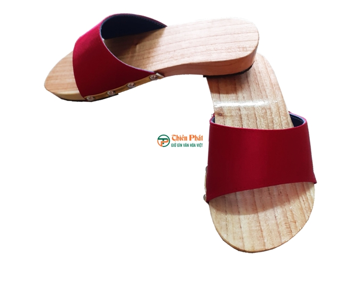 Guốc Gỗ Trẻ Em Họa Tiết Dễ Thương VN10