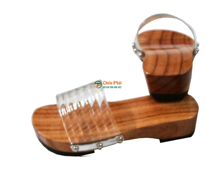 Guốc Gỗ Trẻ Em Họa Tiết Dễ Thương VN15