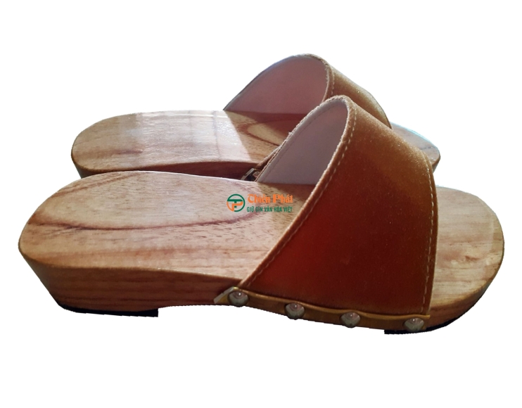 Guốc Gỗ Trẻ Em Họa Tiết Dễ Thương VN08