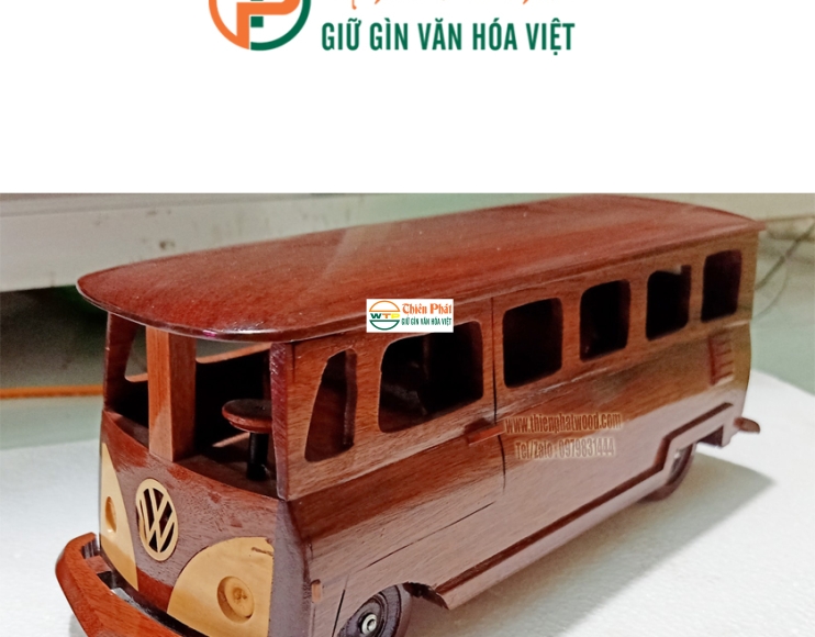 Mô hình xe ô tô buýt Volkswagen 1966